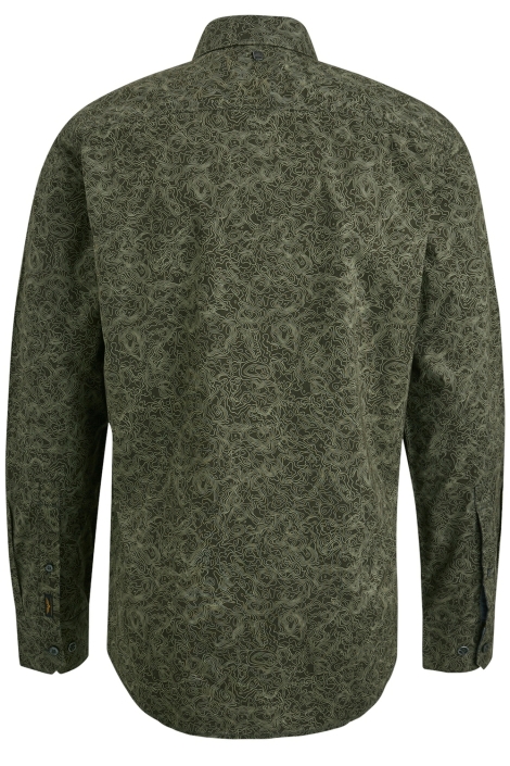 PME legend long sleeve shirt print on poplin